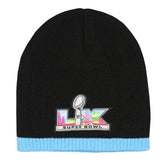 Super Bowl LX Outerstuff Youth Uncuffed Knit Hat - Black - NFL