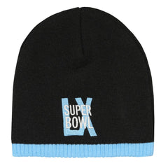 Super Bowl LX Outerstuff Youth Uncuffed Knit Hat - Black - NFL
