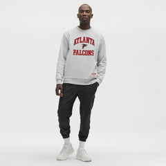 Atlanta Falcons lululemon Steady State Sweatshirt - Heathered Silver Drop - NFL