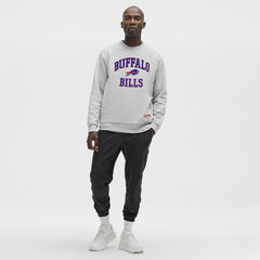 Buffalo Bills lululemon Steady State Sweatshirt - Heathered Silver Drop - NFL