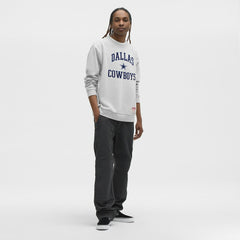 Dallas Cowboys lululemon Steady State Sweatshirt - Heathered Silver Drop - NFL