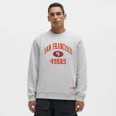 San Francisco 49ers lululemon Steady State Sweatshirt - Heathered Silver Drop - NFL