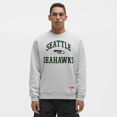 Seattle Seahawks lululemon Steady State Sweatshirt - Heathered Silver Drop - NFL