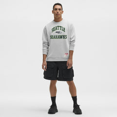 Seattle Seahawks lululemon Steady State Sweatshirt - Heathered Silver Drop - NFL