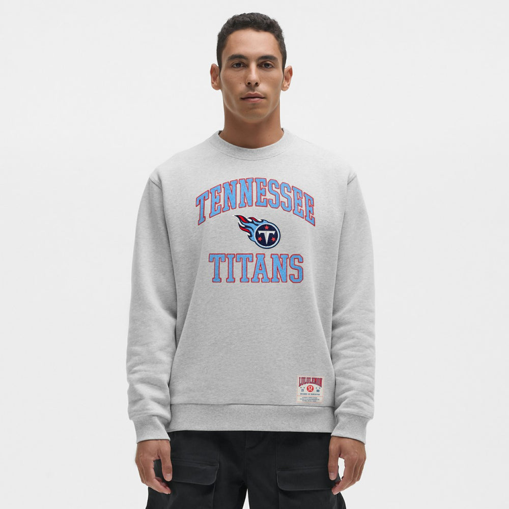 Tennessee Titans lululemon Steady State Sweatshirt - Heathered Silver Drop - NFL