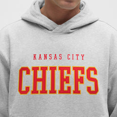 Kansas City Chiefs lululemon Steady State Pullover Hoodie - Heathered Silver Drop - NFL