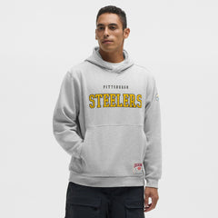 Pittsburgh Steelers lululemon Steady State Pullover Hoodie - Heathered Silver Drop - NFL
