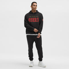 San Francisco 49ers lululemon Steady State Pullover Hoodie - Black - NFL