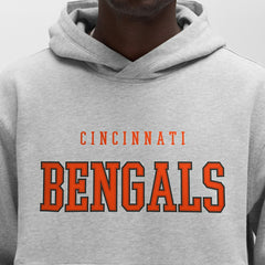 Cincinnati Bengals lululemon Steady State Pullover Hoodie - Heathered Silver Drop - NFL