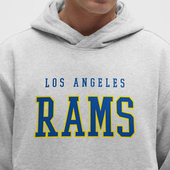 Los Angeles Rams lululemon Steady State Pullover Hoodie - Heathered Silver Drop - NFL