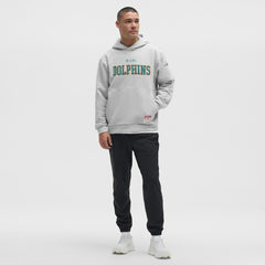 Miami Dolphins lululemon Steady State Pullover Hoodie - Heathered Silver Drop - NFL