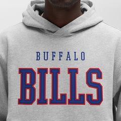 Buffalo Bills lululemon Steady State Pullover Hoodie - Heathered Silver Drop - NFL