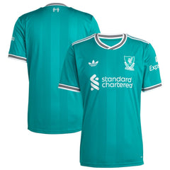 Adidas - Liverpool 2025/26 Third Replica Jersey - Green
