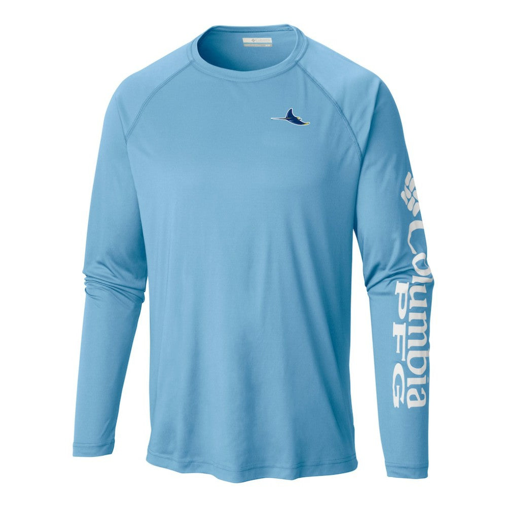 Tampa Bay Rays Columbia Terminal Tackle Long Sleeve Shirt for sale
