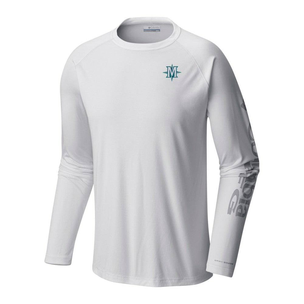 Seattle Mariners Columbia Terminal Tackle Long Sleeve Shirt Online