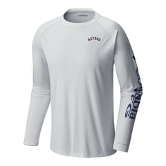 Houston Astros Columbia Terminal Tackle Long Sleeve Shirt Online