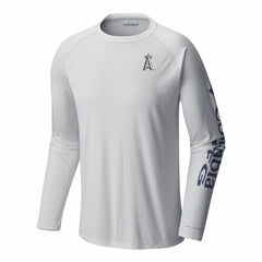 Los Angeles Angels Columbia Terminal Tackle Long Sleeve Shirt Online