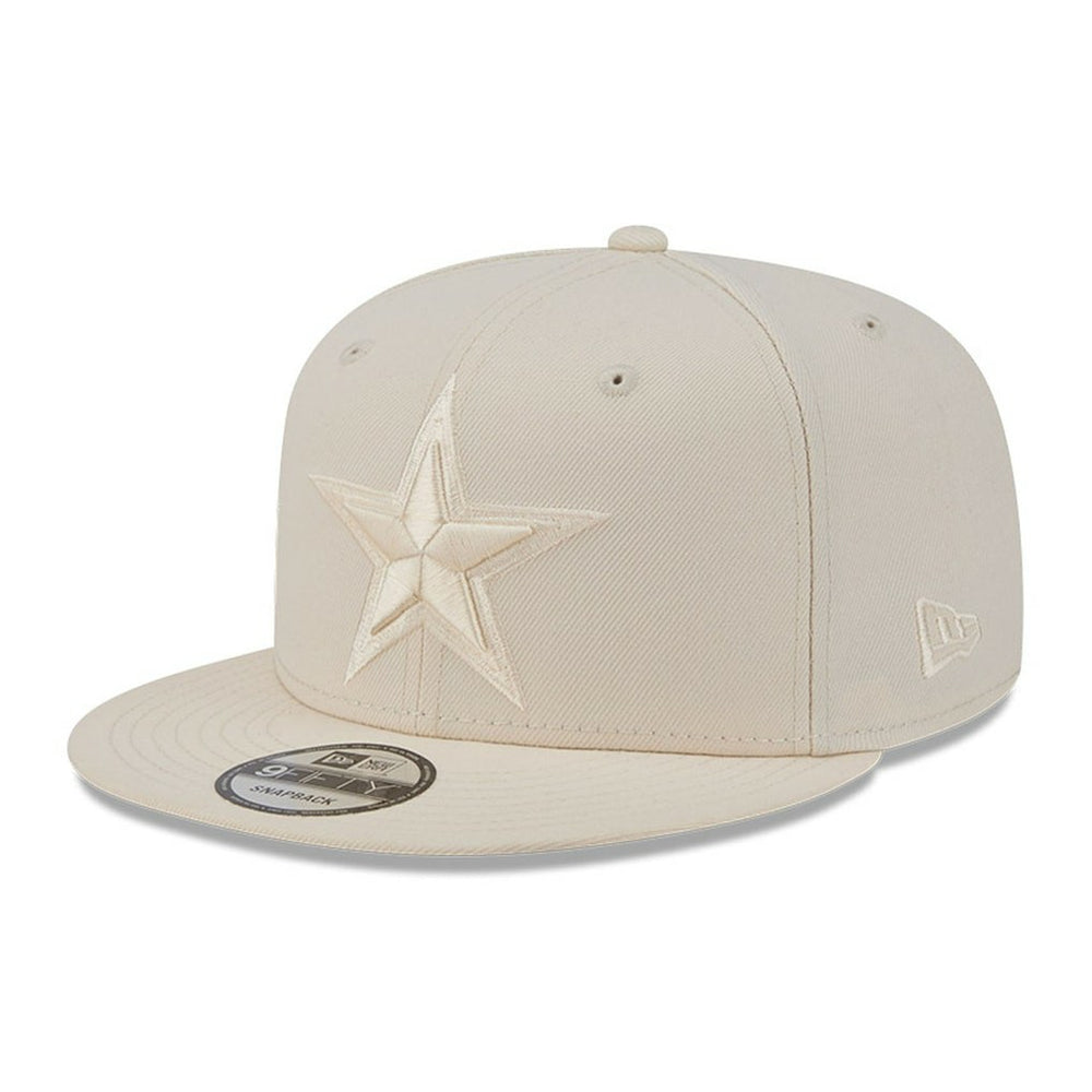 Dallas Cowboys New Era Colorpack 9FIFTY Snapback Hat - Cream - NFL