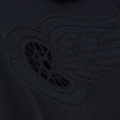 Detroit Red Wings Mitchell & Ness Phantom Fleece Hoodie - Black | NHL on sale