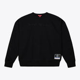Detroit Red Wings Mitchell & Ness Unisex Phantom Fleece Crew Neck Sweatshirt - Black | NHL Clearance