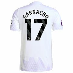 Adidas - Alejandro Garnacho Manchester United 2025/26 Away Player Jersey - White