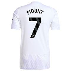 Adidas - Mason Mount Manchester United 2025/26 Away Replica Player Jersey - White