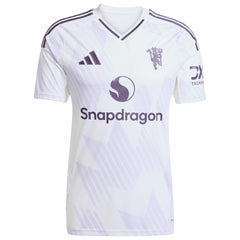 Adidas - Kobbie Mainoo Manchester United 2025/26 Away Replica Player Jersey - White