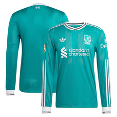 Adidas - Liverpool 2025/26 Third Long Sleeve Jersey - Green