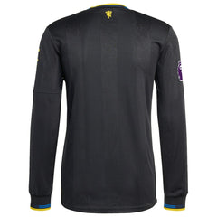 Adidas - Manchester United 2025/26 Third Long Sleeve Jersey - Black