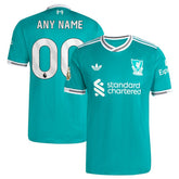 Adidas - Liverpool 2025/26 Third Custom Jersey - Green
