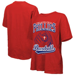 Philadelphia Phillies Majestic Threads Women's Oversized First Base T-Shirt Near Me