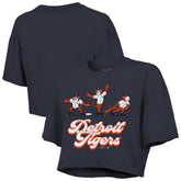 Detroit Tigers Majestic Threads Women's Boxy Crop T-Shirt Online