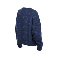 New Era Indiana Pacers Women's Throwback Collection Mineral Wash Crewneck Sweatshirt Navy