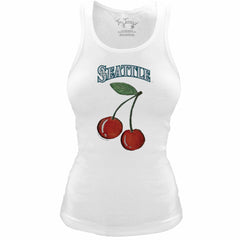 Seattle Mariners Tiny Turnip Women's Fitted Cherries Tri-Blend Tank Top Discount