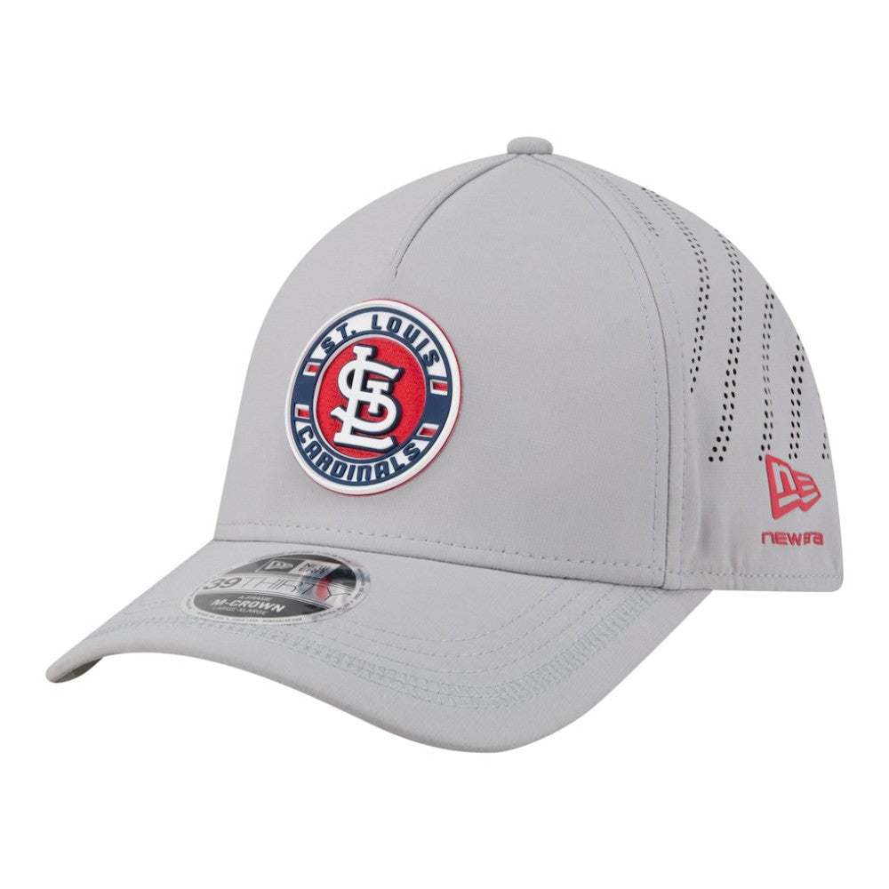 St. Louis Cardinals New Era Patch 39THIRTY A-Frame M-Crown Perforated Flex Hat Sale