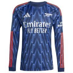 Adidas - Kai Havertz Arsenal 2025/26 Away Replica Long Sleeve Player Jersey - Blue