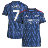 Adidas - Bukayo Saka Arsenal Women's 2025/26 Away Replica Player Jersey - Blue