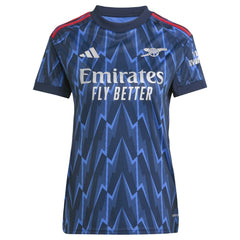 Adidas - Bukayo Saka Arsenal Women's 2025/26 Away Replica Player Jersey - Blue