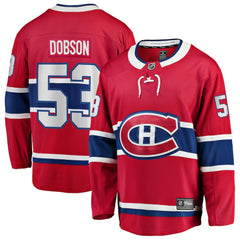 Noah Dobson Montreal Canadiens Fanatics Home Breakaway Jersey - Red | Fanatics Clearance