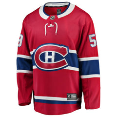 Noah Dobson Montreal Canadiens Fanatics Home Breakaway Jersey - Red | Fanatics Clearance
