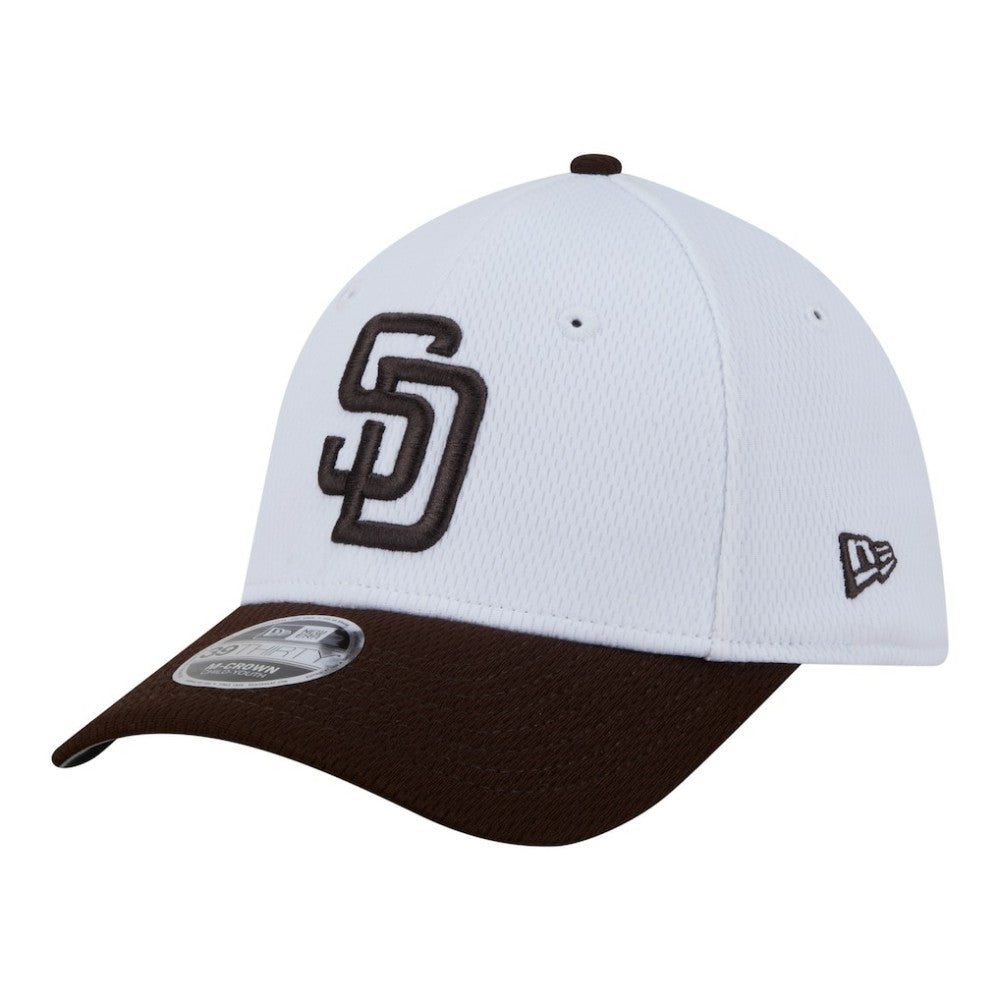 San Diego Padres New Era Youth Baseball 39THIRTY M-Crown Flex Hat Near Me
