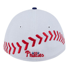 Philadelphia Phillies New Era Youth Baseball 39THIRTY M-Crown Flex Hat for sale