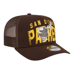 San Diego Padres New Era Youth Logo Fade A-Frame 9FIFTY Snapback Hat Discount