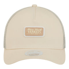 New York Yankees New Era Women's Tonal Patch 9FORTY M-Crown A-Frame Trucker Adjustable Hat Sale