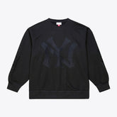 New York Yankees Mitchell & Ness Phantom Fleece Crewneck Sweatshirt Outlet