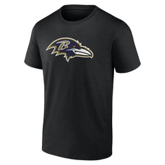 Lamar Jackson Baltimore Ravens Icon Name & Number T-Shirt - Black - NFL