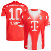 Adidas - Jamal Musiala Bayern Munich Home 2025/26 Player Jersey - Red
