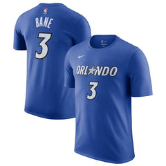 Nike Desmond Bane Orlando Magic Icon Edition Name & Number T-Shirt Blue