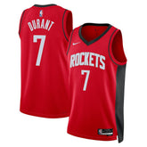 Nike Kevin Durant Houston Rockets Unisex Swingman Player Jersey Icon Edition Red