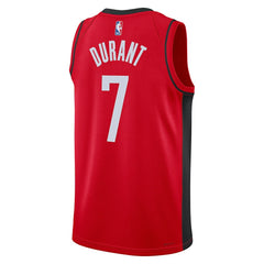 Nike Kevin Durant Houston Rockets Unisex Swingman Player Jersey Icon Edition Red